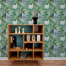 Load image into Gallery viewer, Leaves Abstract Peel &amp; Stick Wallpaper N013236
