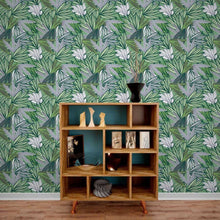 Load image into Gallery viewer, Leaves Abstract Peel &amp; Stick Wallpaper N013236
