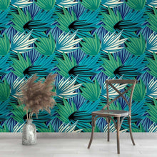 Load image into Gallery viewer, Abstract Leaves Peel &amp; Stick Wallpaper N013242
