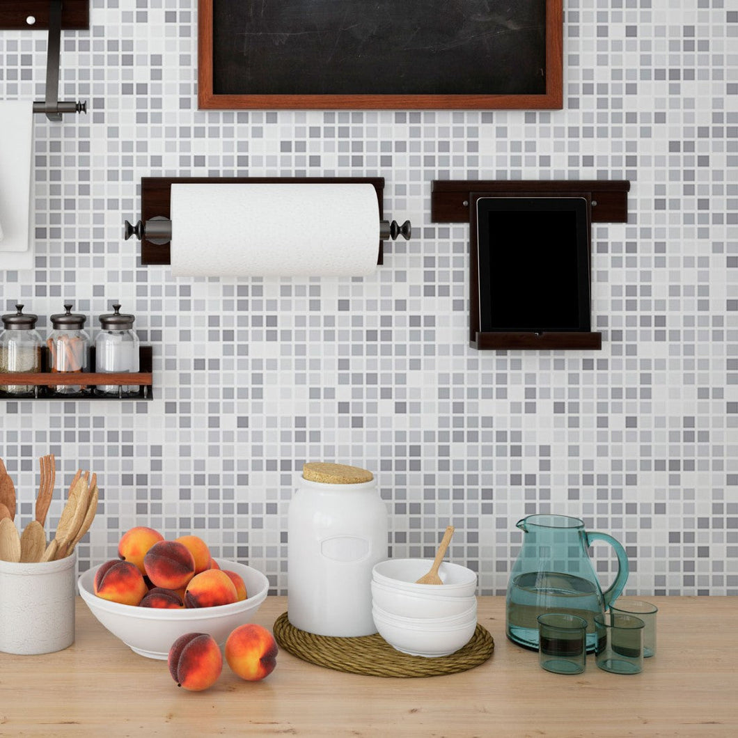 Geometric Mosaic Tiles Peel & Stick Wallpaper N013253