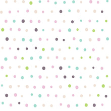 Load image into Gallery viewer, Polka Dots Peel &amp; Stick Wallpaper N013258

