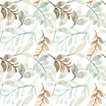 Load image into Gallery viewer, Watercolor Leaves Peel &amp; Stick Wallpaper N013259
