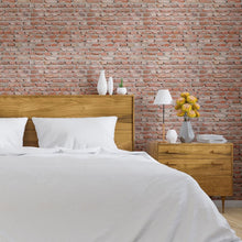 Load image into Gallery viewer, Red Brick Wall Peel &amp; Stick Wallpaper N013261
