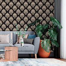 Load image into Gallery viewer, Damask Royal Baroque Peel &amp; Stick Wallpaper N013268
