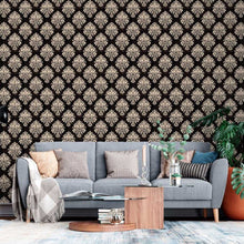 Load image into Gallery viewer, Damask Royal Baroque Peel &amp; Stick Wallpaper N013268
