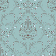 Load image into Gallery viewer, Damask Classic Peel &amp; Stick Wallpaper N013271

