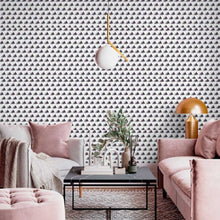 Load image into Gallery viewer, Geometric Triangles Peel &amp; Stick Wallpaper N013274
