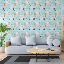 Load image into Gallery viewer, Floral Scandinavian Peel &amp; Stick Wallpaper N013279
