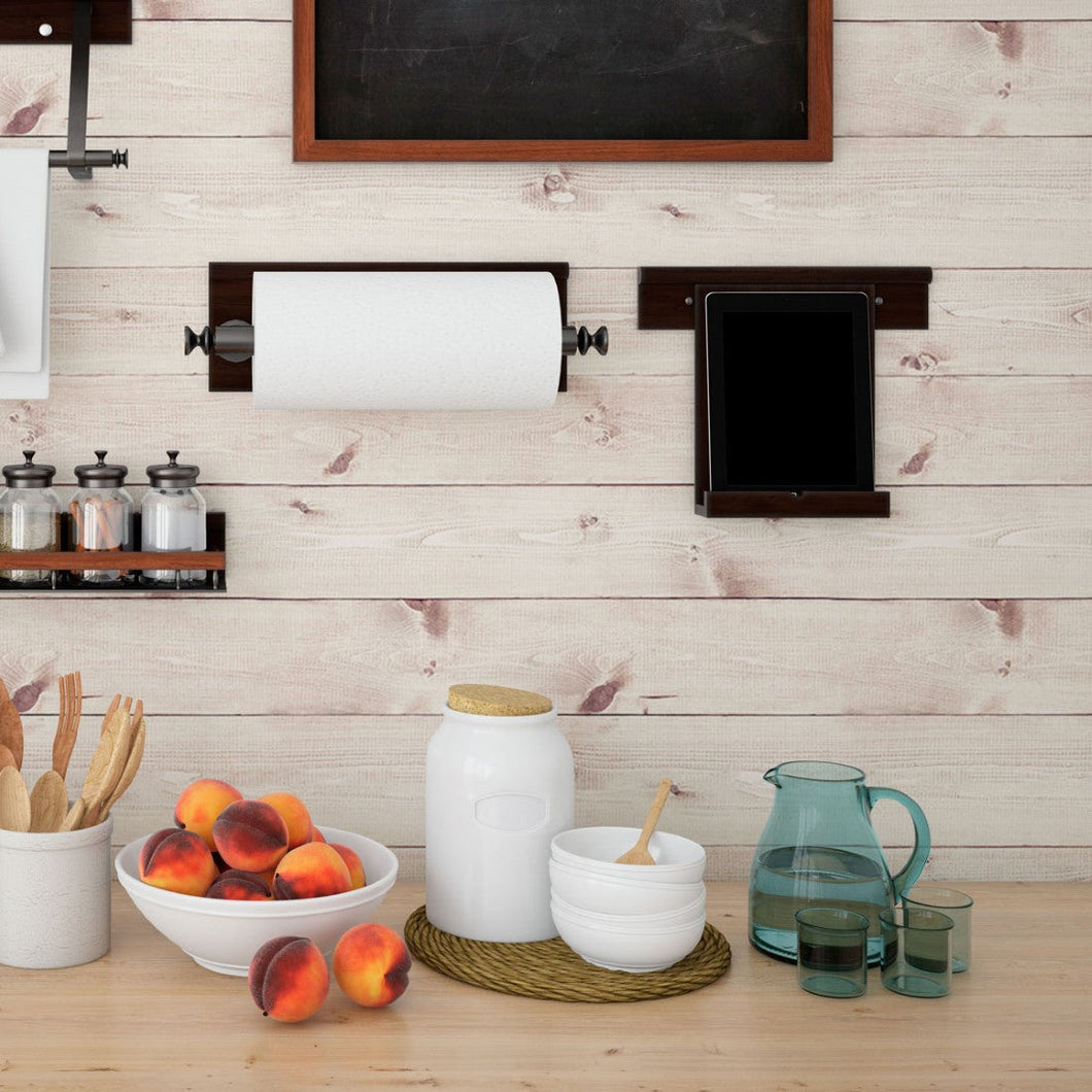 Horizontal Wood Peel & Stick Wallpaper N013297