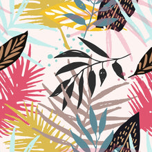 Load image into Gallery viewer, Abstract Leaves Peel &amp; Stick Wallpaper N014013
