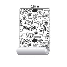 Load image into Gallery viewer, Teen To Color Peel &amp; Stick Wallpaper N014016
