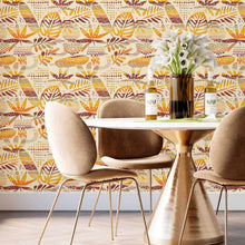 Load image into Gallery viewer, Leaves Abstract Peel &amp; Stick Wallpaper N014017
