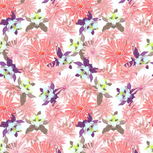 Load image into Gallery viewer, Pink Floral Peel &amp; Stick Wallpaper N014019

