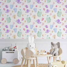 Load image into Gallery viewer, Childlike Butterflies Peel &amp; Stick Wallpaper N014021
