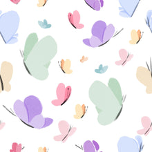 Load image into Gallery viewer, Childlike Butterflies Peel &amp; Stick Wallpaper N014021
