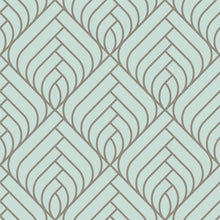 Load image into Gallery viewer, Geometric Art Deco Peel &amp; Stick Wallpaper N014026
