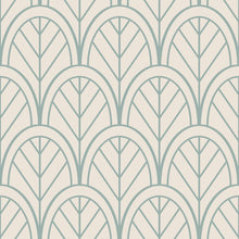 Load image into Gallery viewer, Geometric Art Deco Peel &amp; Stick Wallpaper N014028
