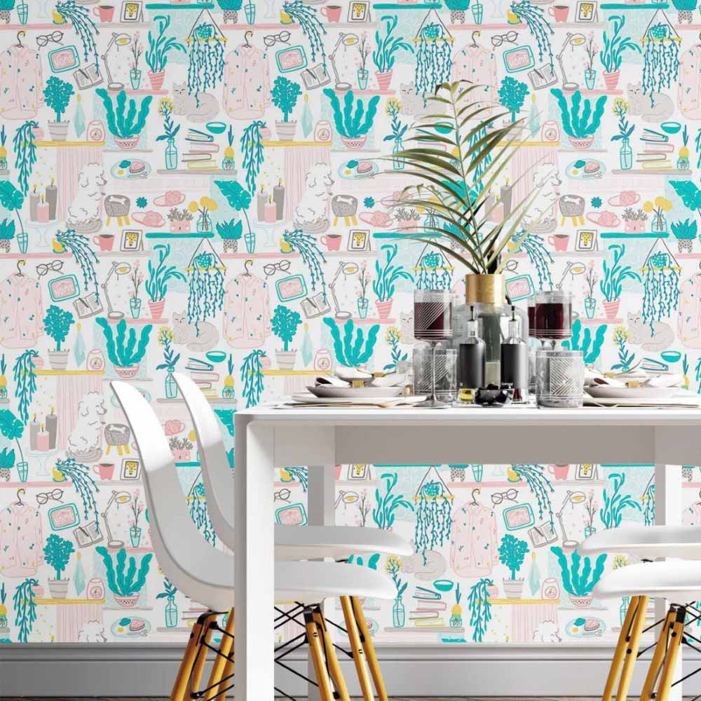 Cozy Home Teen Peel & Stick Wallpaper N014034