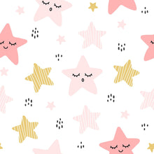 Load image into Gallery viewer, Little Stars Peel &amp; Stick Wallpaper N014040
