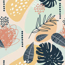 Load image into Gallery viewer, Abstract Leaves Peel &amp; Stick Wallpaper N014056
