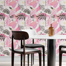 Load image into Gallery viewer, Abstract Leaves Peel &amp; Stick Wallpaper N014058
