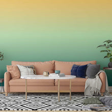 Load image into Gallery viewer, Yellow Green Gradient Peel &amp; Stick Wallpaper N014068

