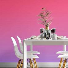 Load image into Gallery viewer, Pink Blue Gradient Peel &amp; Stick Wallpaper N014070
