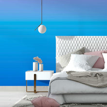Load image into Gallery viewer, Purple Blue Gradient Peel &amp; Stick Wallpaper N014075
