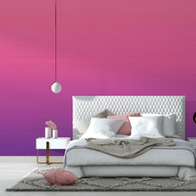 Load image into Gallery viewer, Pink Purple Gradient Peel &amp; Stick Wallpaper N014076
