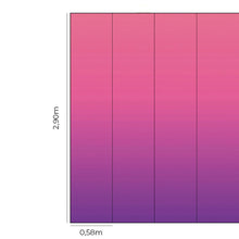 Load image into Gallery viewer, Pink Purple Gradient Peel &amp; Stick Wallpaper N014076
