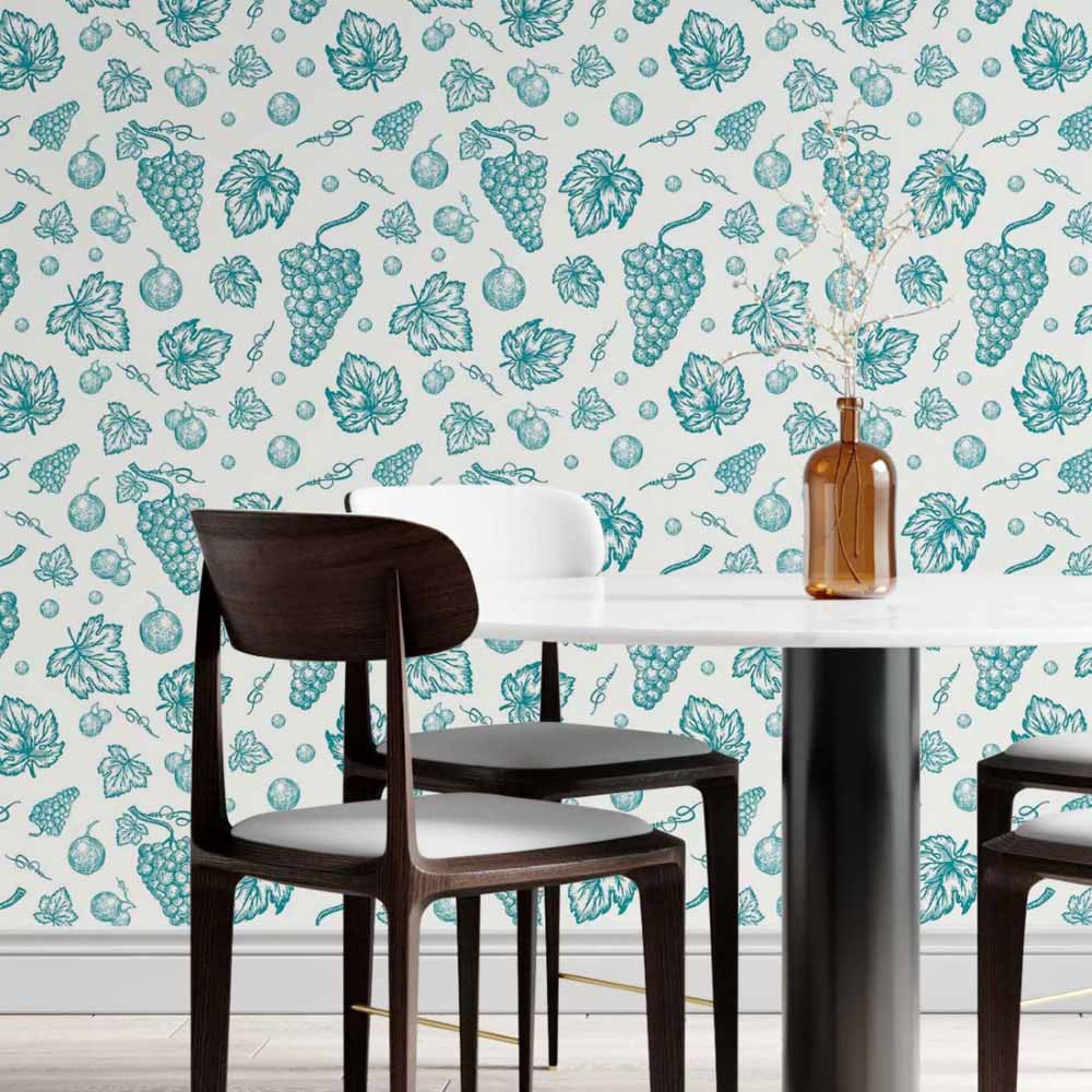 Autumn Fruits Peel & Stick Wallpaper N014080