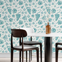 Load image into Gallery viewer, Autumn Fruits Peel &amp; Stick Wallpaper N014080
