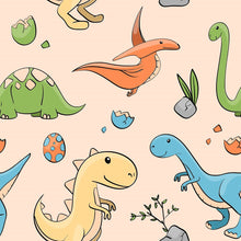 Load image into Gallery viewer, Little Dinosaurs Peel &amp; Stick Wallpaper N014082
