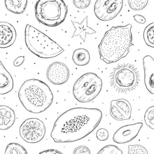 Load image into Gallery viewer, Exotic Fruits Peel &amp; Stick Wallpaper N014083
