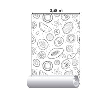 Load image into Gallery viewer, Exotic Fruits Peel &amp; Stick Wallpaper N014083
