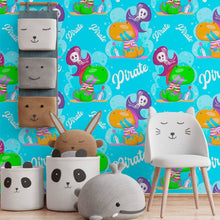 Load image into Gallery viewer, Little Dinosaur Pirata Peel &amp; Stick Wallpaper N014089
