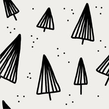 Load image into Gallery viewer, Winter Trees Peel &amp; Stick Wallpaper N014093
