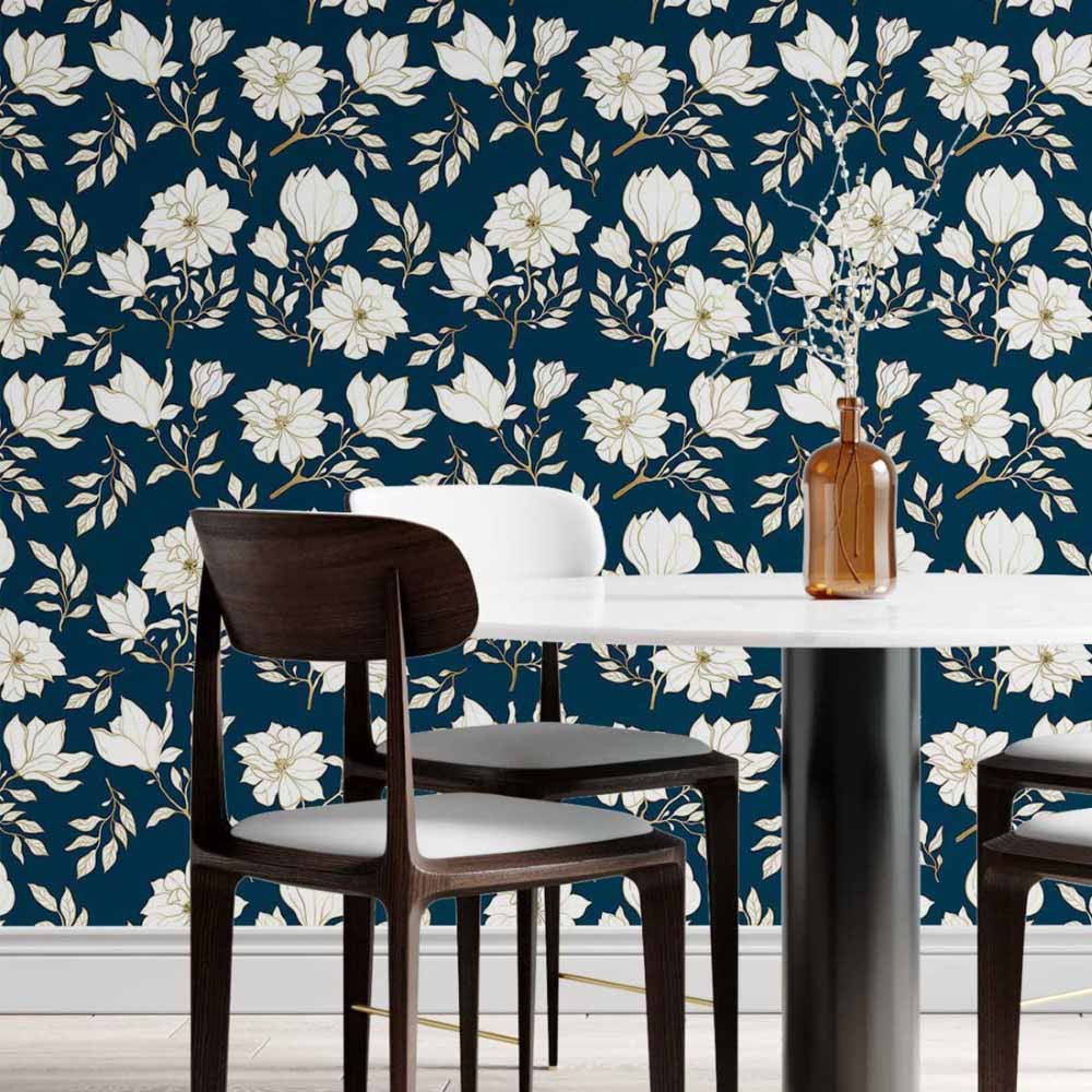 Floral luxury Peel & Stick Wallpaper N014096