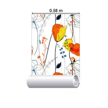 Load image into Gallery viewer, Floral Abstract Peel &amp; Stick Wallpaper N014100
