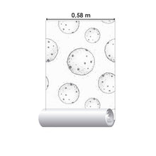 Load image into Gallery viewer, Moon Peel &amp; Stick Wallpaper N014106
