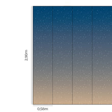 Load image into Gallery viewer, Starry Sky Gradient Peel &amp; Stick Wallpaper N014107
