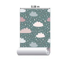 Load image into Gallery viewer, Childlike Clouds Peel &amp; Stick Wallpaper N014118
