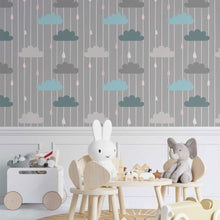 Load image into Gallery viewer, Rainy Day Peel &amp; Stick Wallpaper N014121
