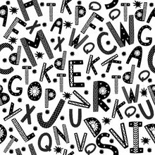 Load image into Gallery viewer, Little Letters Peel &amp; Stick Wallpaper N014126
