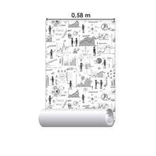 Load image into Gallery viewer, Busines Peel &amp; Stick Wallpaper N014130
