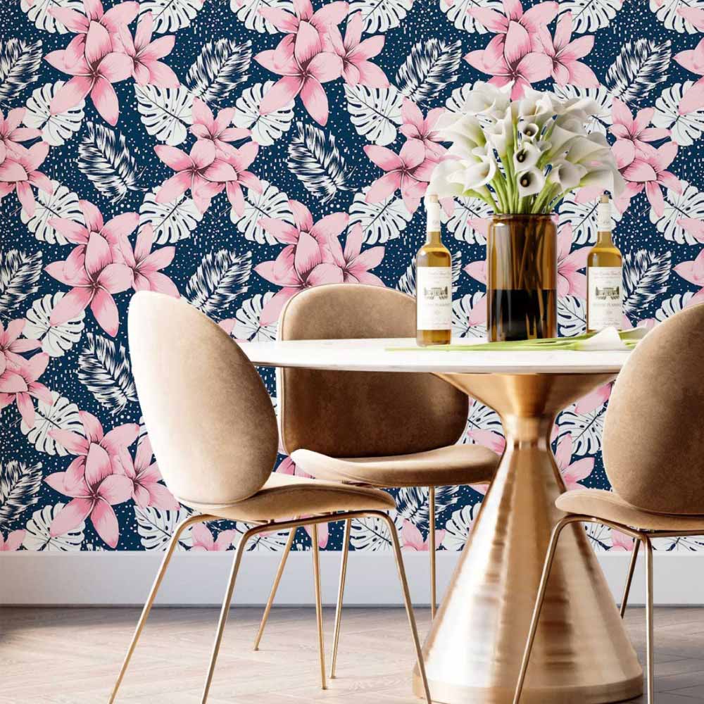 Floral Peel & Stick Wallpaper N014139