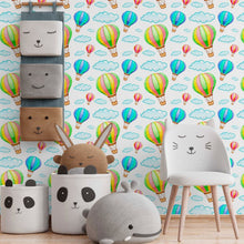 Load image into Gallery viewer, Childlike Ballons Peel &amp; Stick Wallpaper N014141
