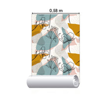 Load image into Gallery viewer, Floral Abstract Peel &amp; Stick Wallpaper N014143
