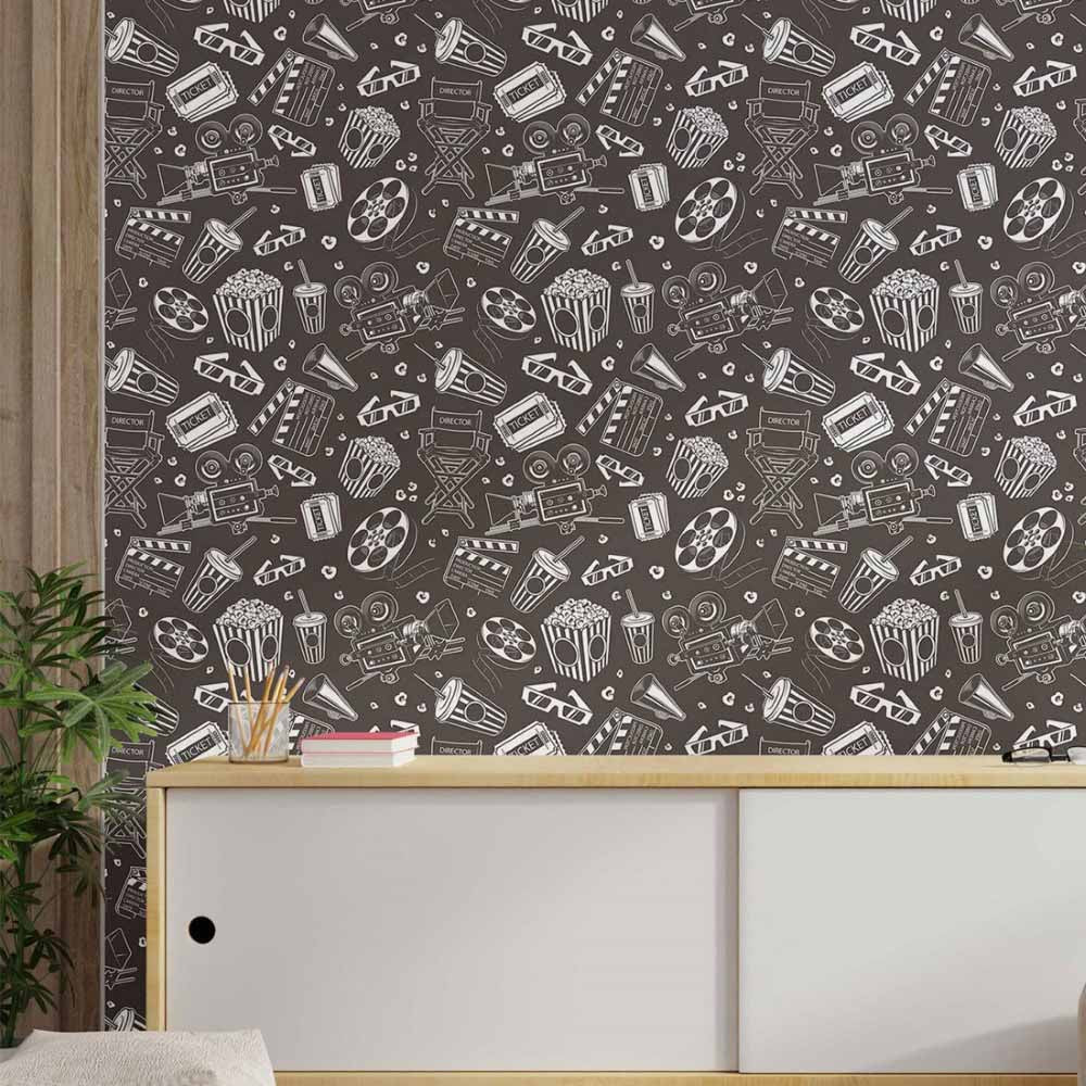 Cinema Teen Peel & Stick Wallpaper N014144
