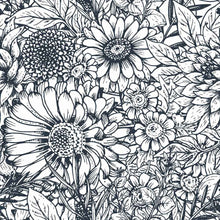 Load image into Gallery viewer, Floral To Color Peel &amp; Stick Wallpaper N014147
